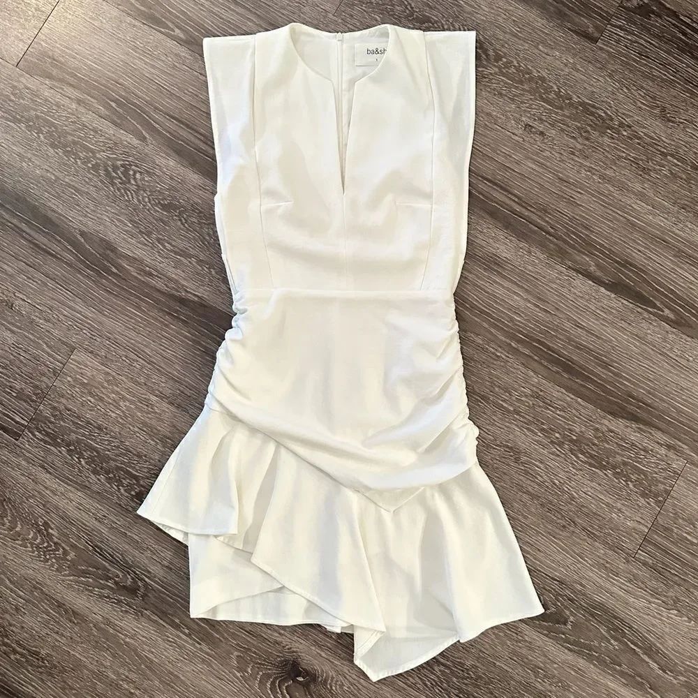 BA&SH Jess ecru lady dress